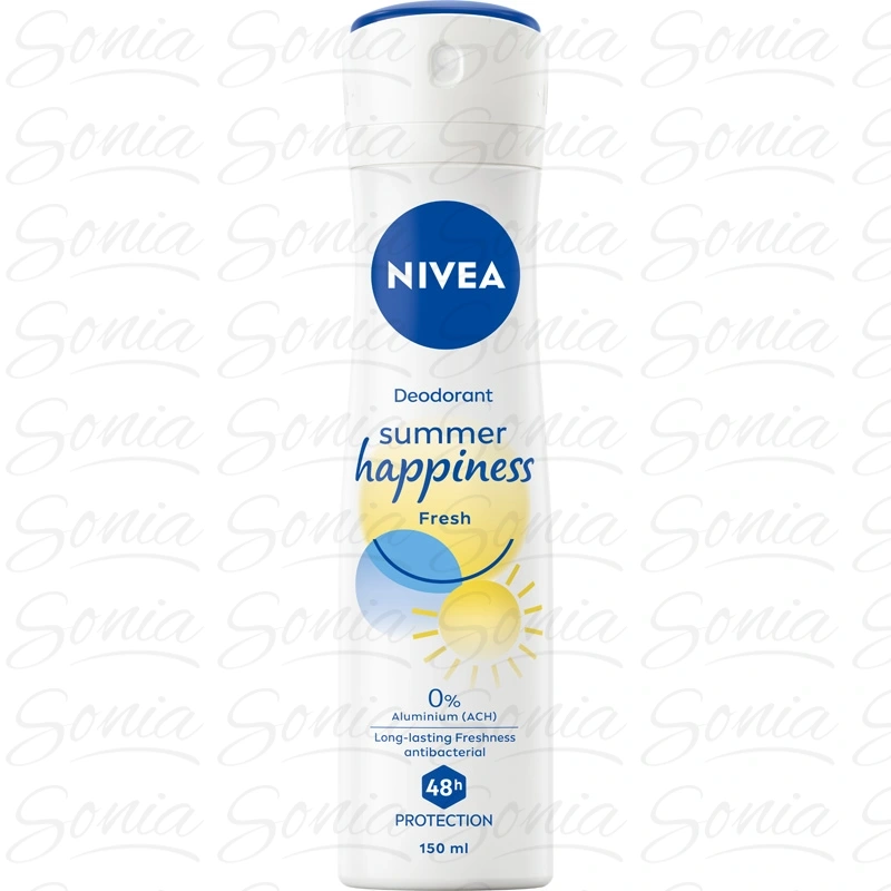 NIVEA Dezodorant damski w sprayu SUMMER HAPPINESS 150 ml