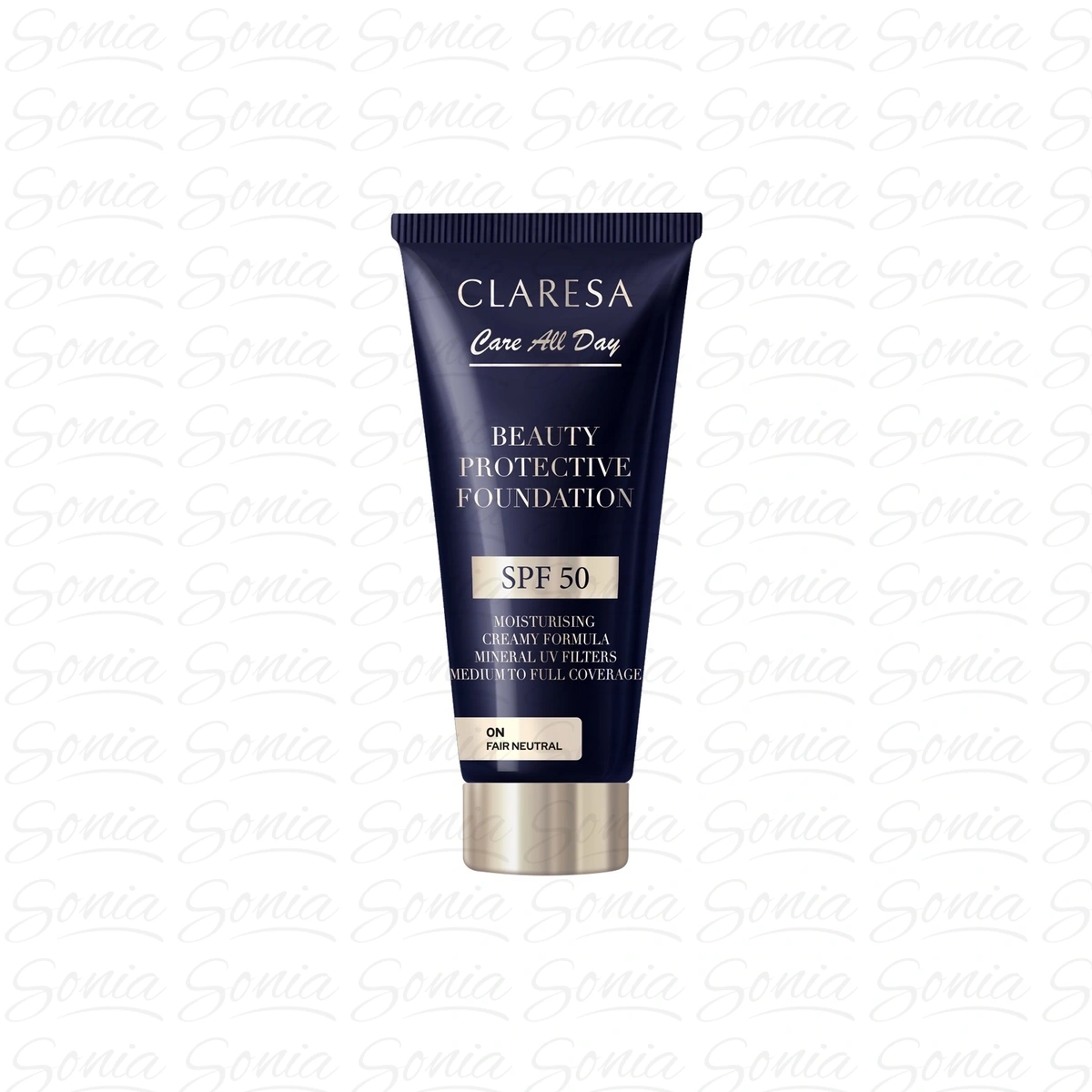 CLARESA Beauty Protective Foundation Nawilżający podkład z filtrem SPF 50 0N Fair Neutral 30 ml