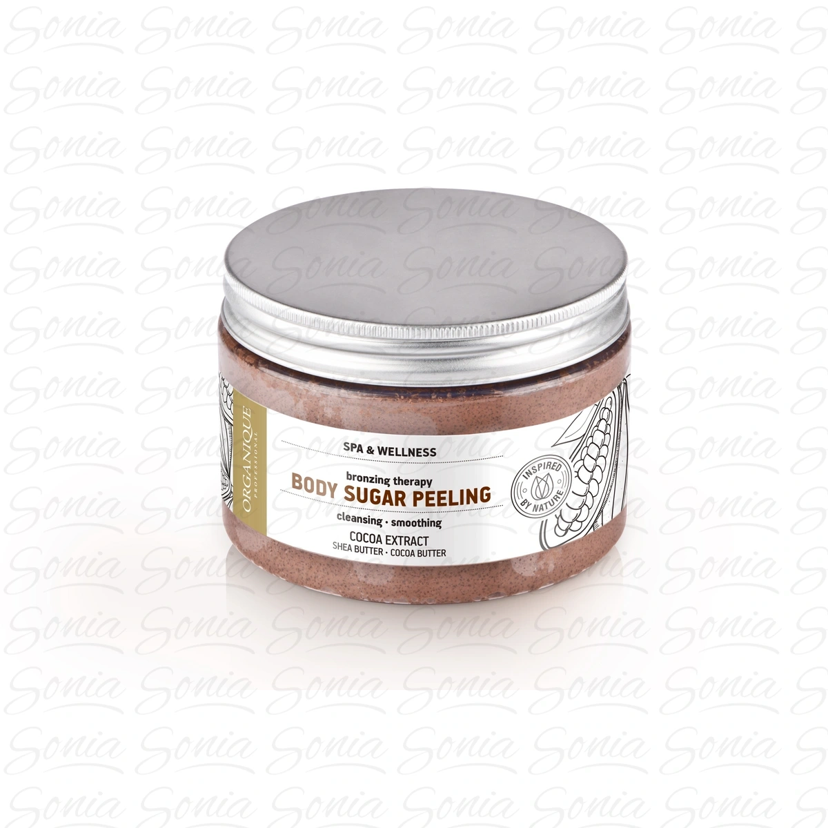 ORGANIQUE Bronzing Therapy Peeling do ciała, 450 ml