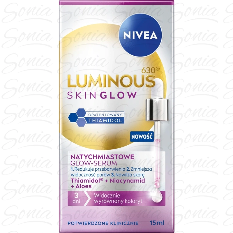NIVEA Luminous Even Glow Serum 15 ml