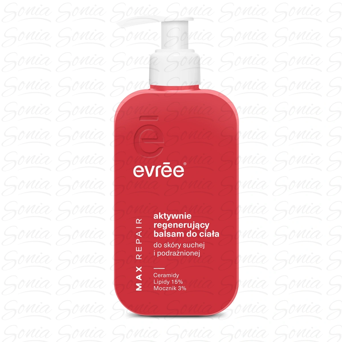 EVREE Max Repair Aktywnie regenerujący balsam do ciała do skóry suchej i podrażnionej 300 ml