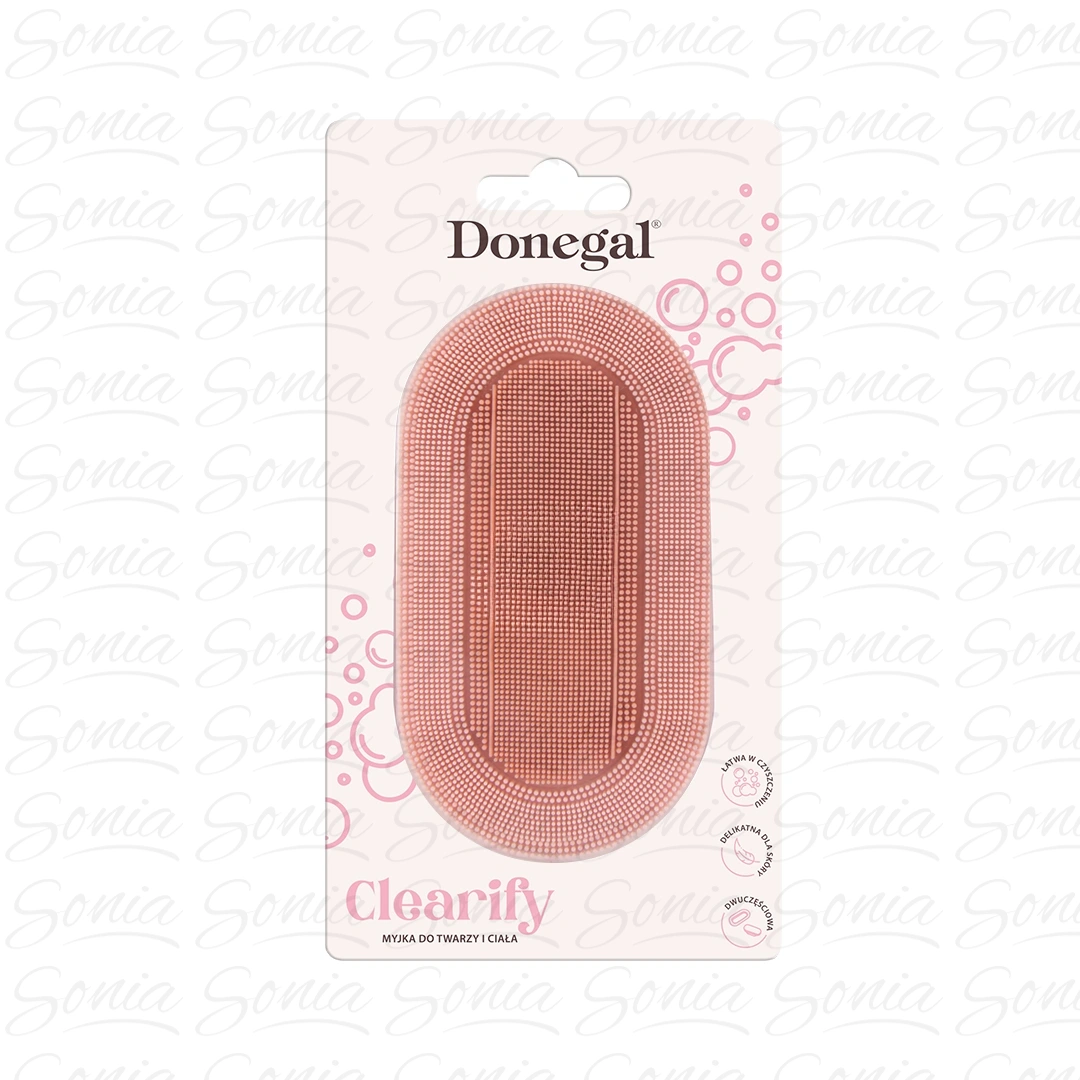 DONEGAL Myjka do twarzy i ciała silikonowa (4358)