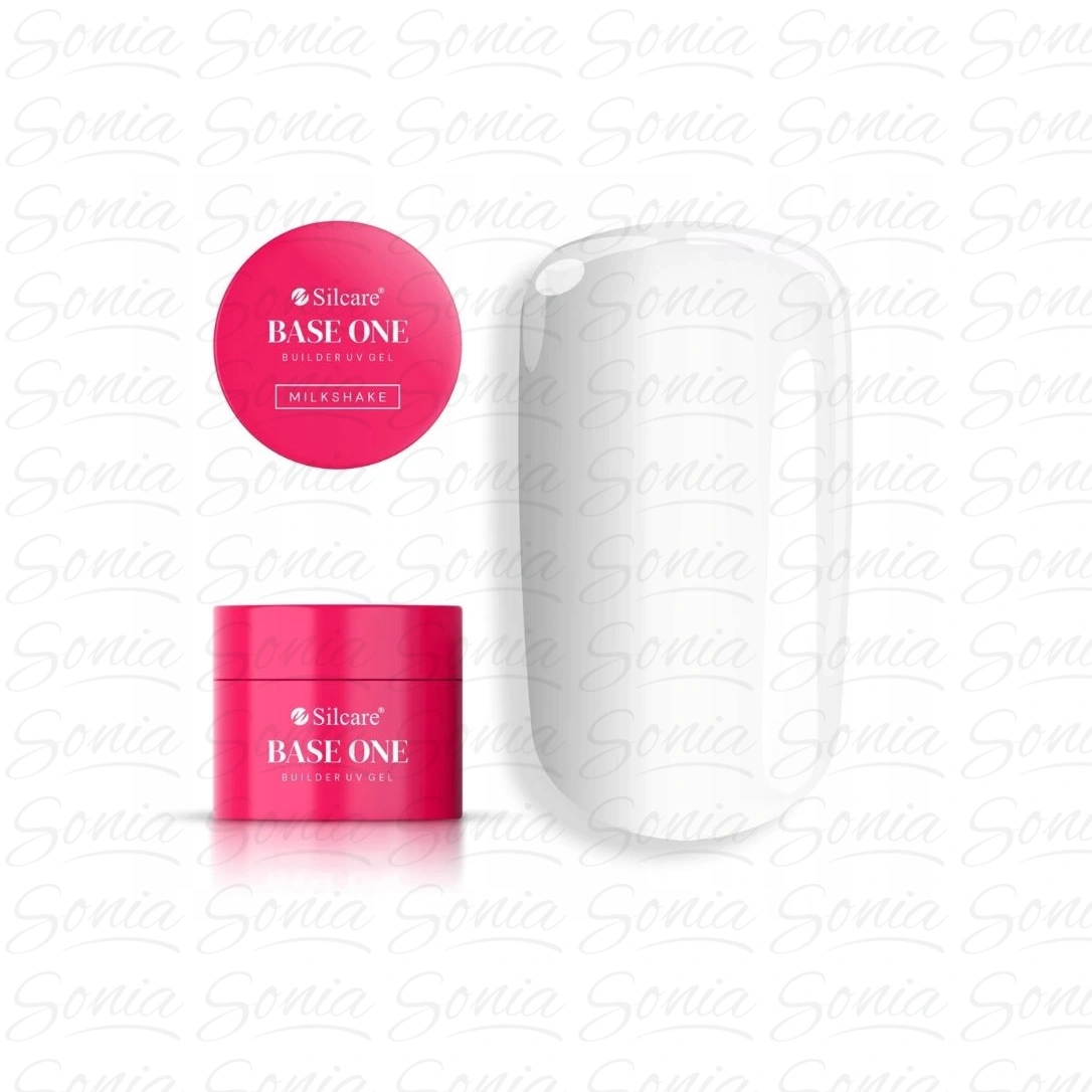 SILCARE Base One Gel Żel budujący do paznokci - Milk Shake 50 g