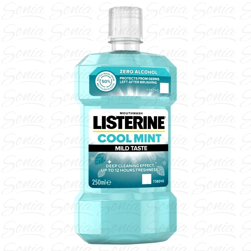 Listerine Płyn do płukania jamy ustnej - Cool Mint  250ml 3574661021768