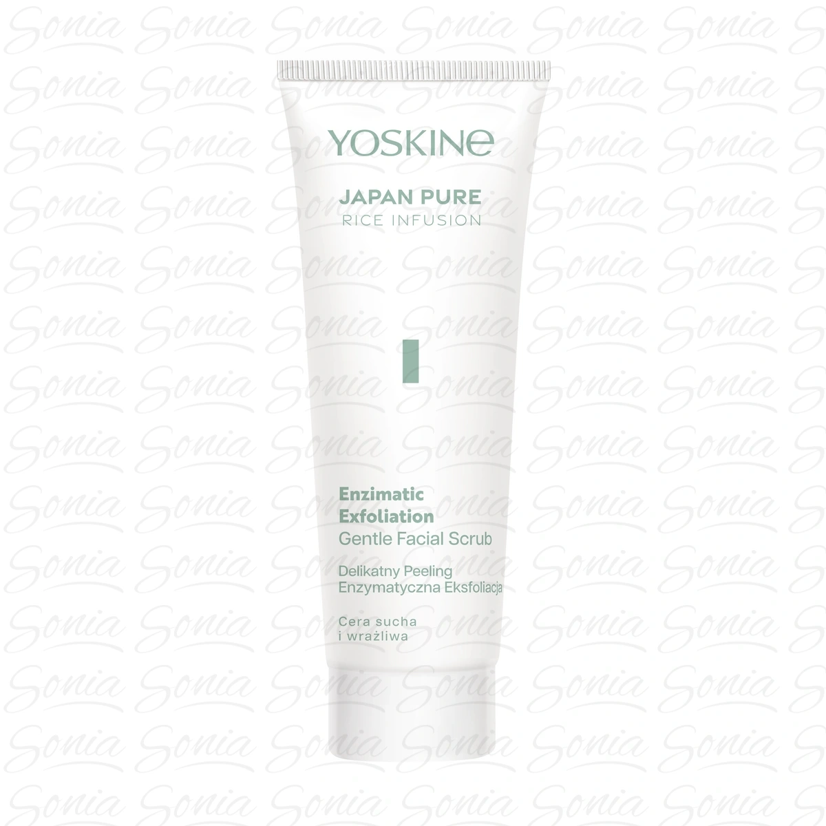 YOSKINE Japan Pure Rice Infusion Delikatny peeling z odmładzającymi enzymami 75 ml