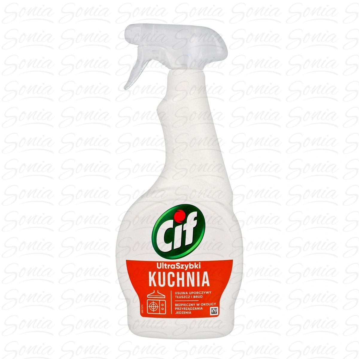 Cif Ultraszybki spray do kuchni 500 ml 8712561146944