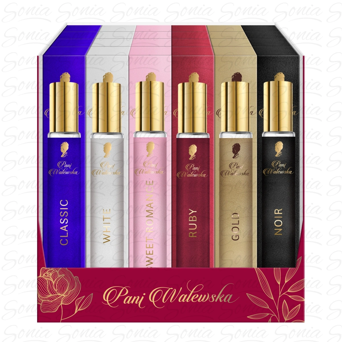 PANI WALEWSKA Zestaw wody perfumowane 15 ml - 6x6 + testery
