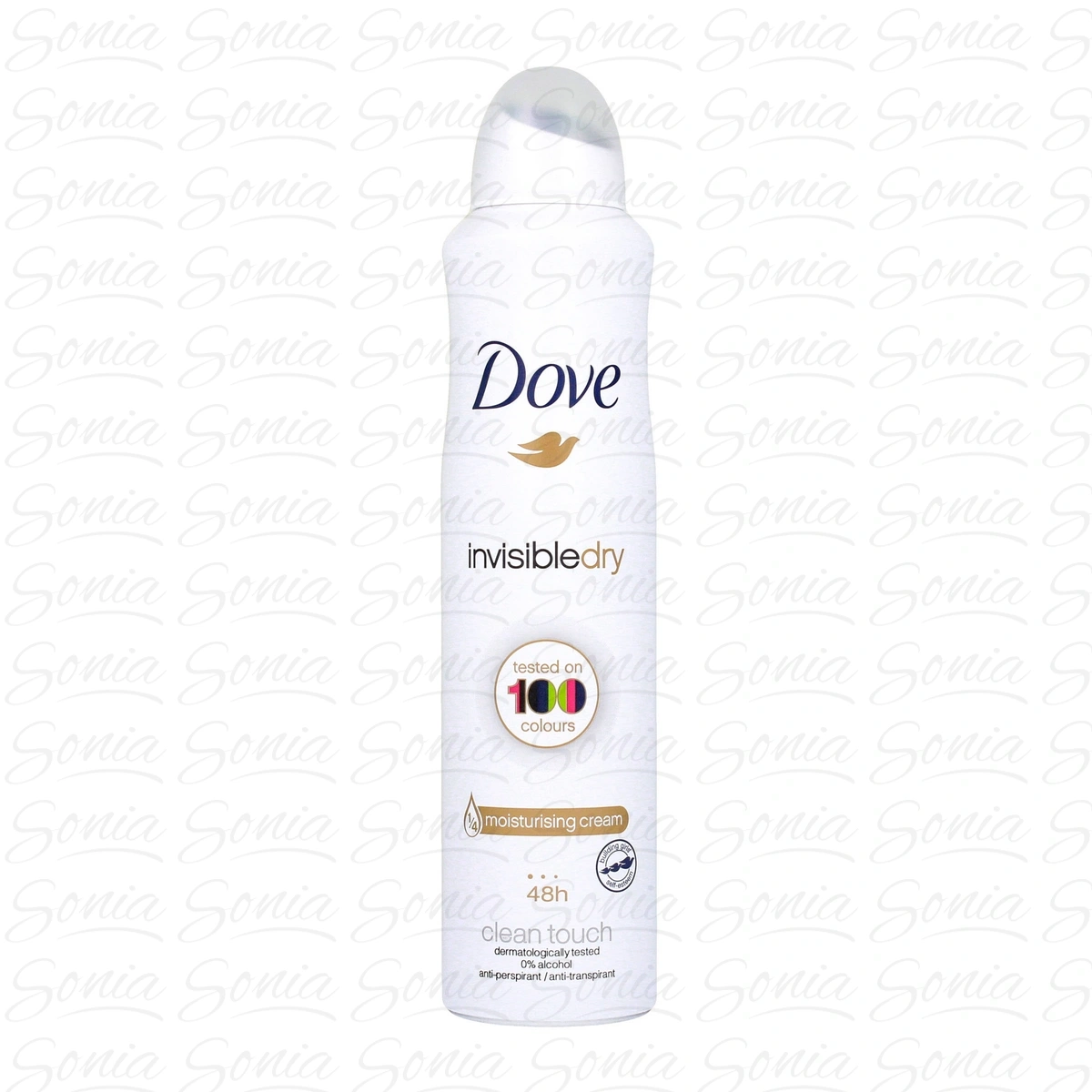 DOVE Invisible Dry Dezodorant antyperspirant dla kobiet w sprayu 250 ml