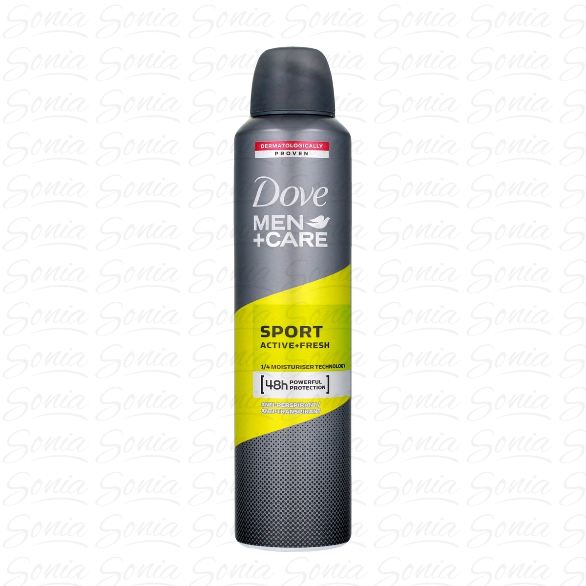 DOVE Men+Care Sport Active Fresh Dezodorant antyperspirant dla mężczyzn w sprayu 250 ml