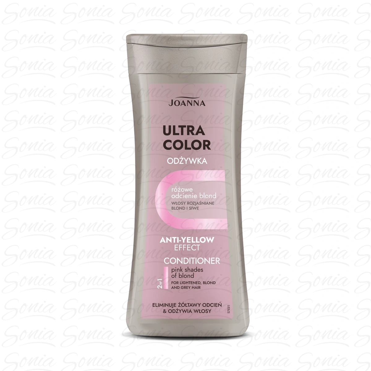 JOANNA Ultra Color Koloryzująca odżywka do włosów - różowe odcienie blond 200 g