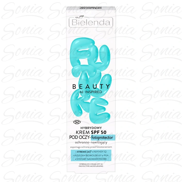 BIELENDA Future Beauty Hybrydowy krem - fotoprotector pod oczy SPF 50 ochronno - nawilżający 15 ml