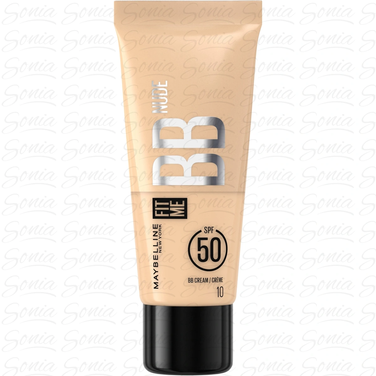 MAYBELLINE Fit Me Krem BB Nude SPF50 nr 10  30 ml