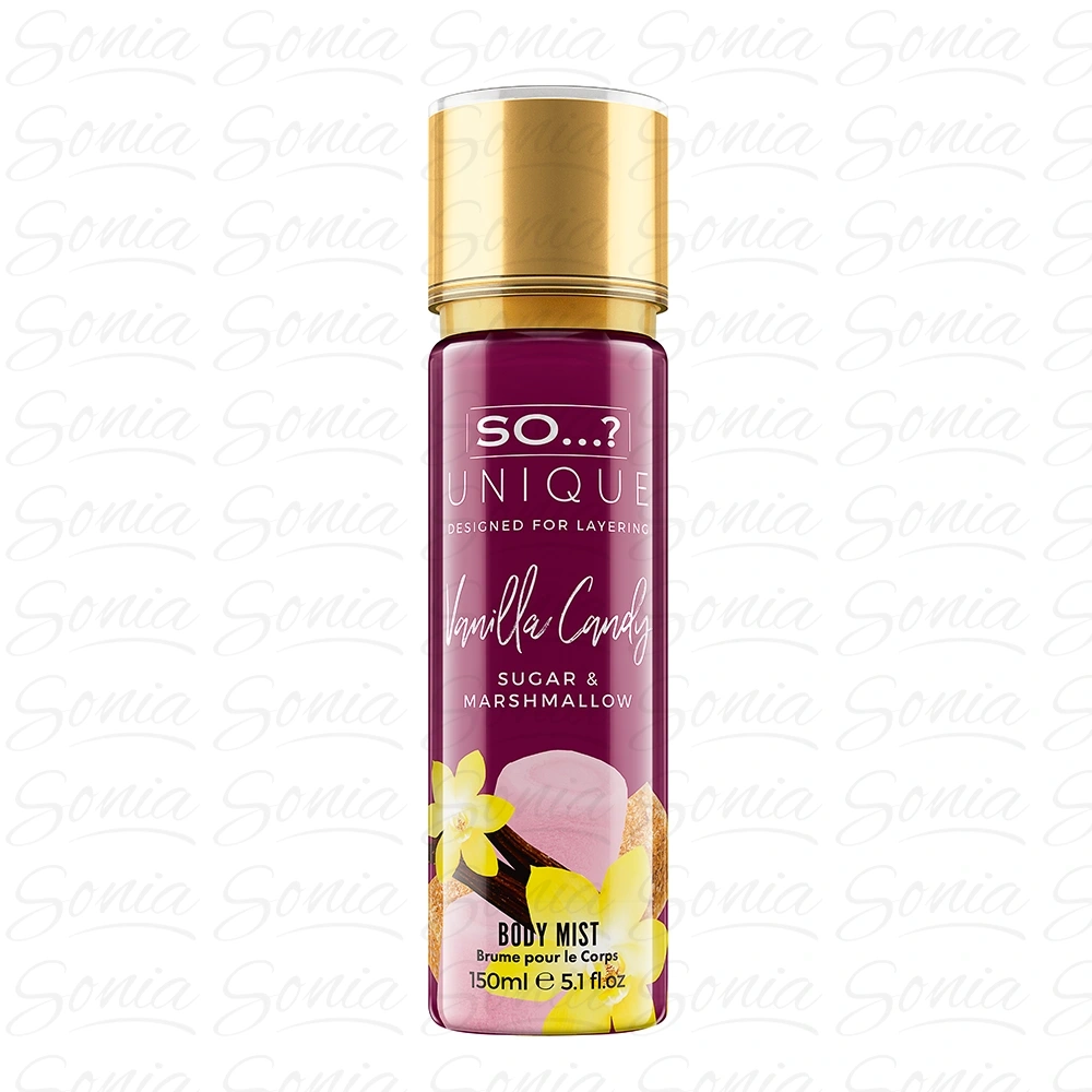 SO...? Unique Vanilla Candy Mgiełka do ciała 150 ml