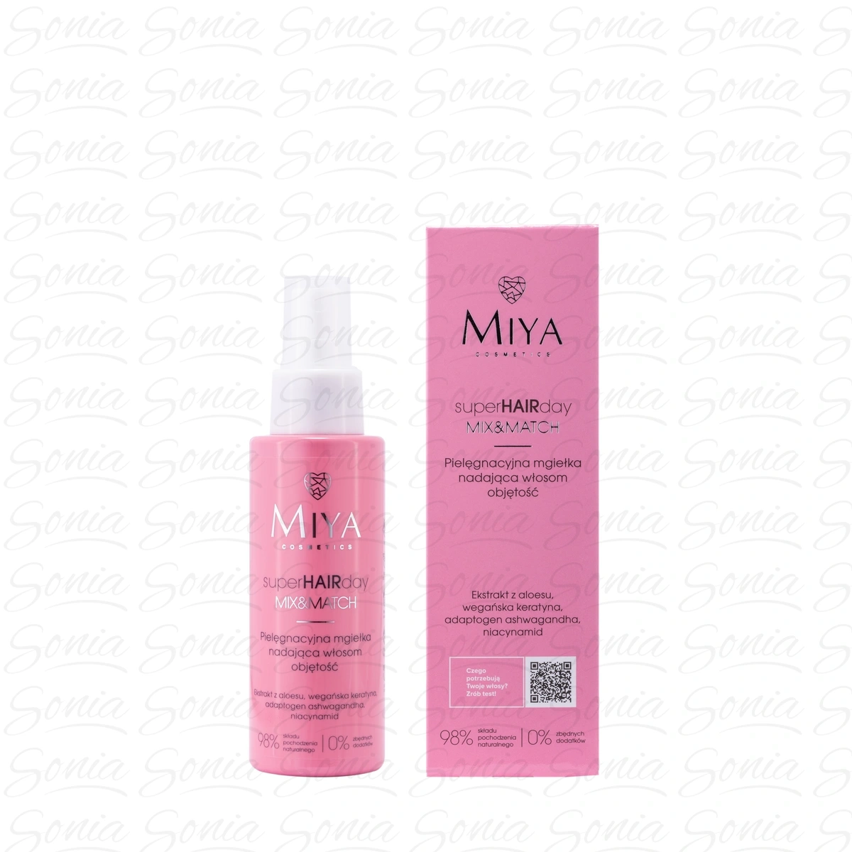MIYA superHAIRday Pielęgnacyjna mgiełka nadająca włosom objętość 100 ml