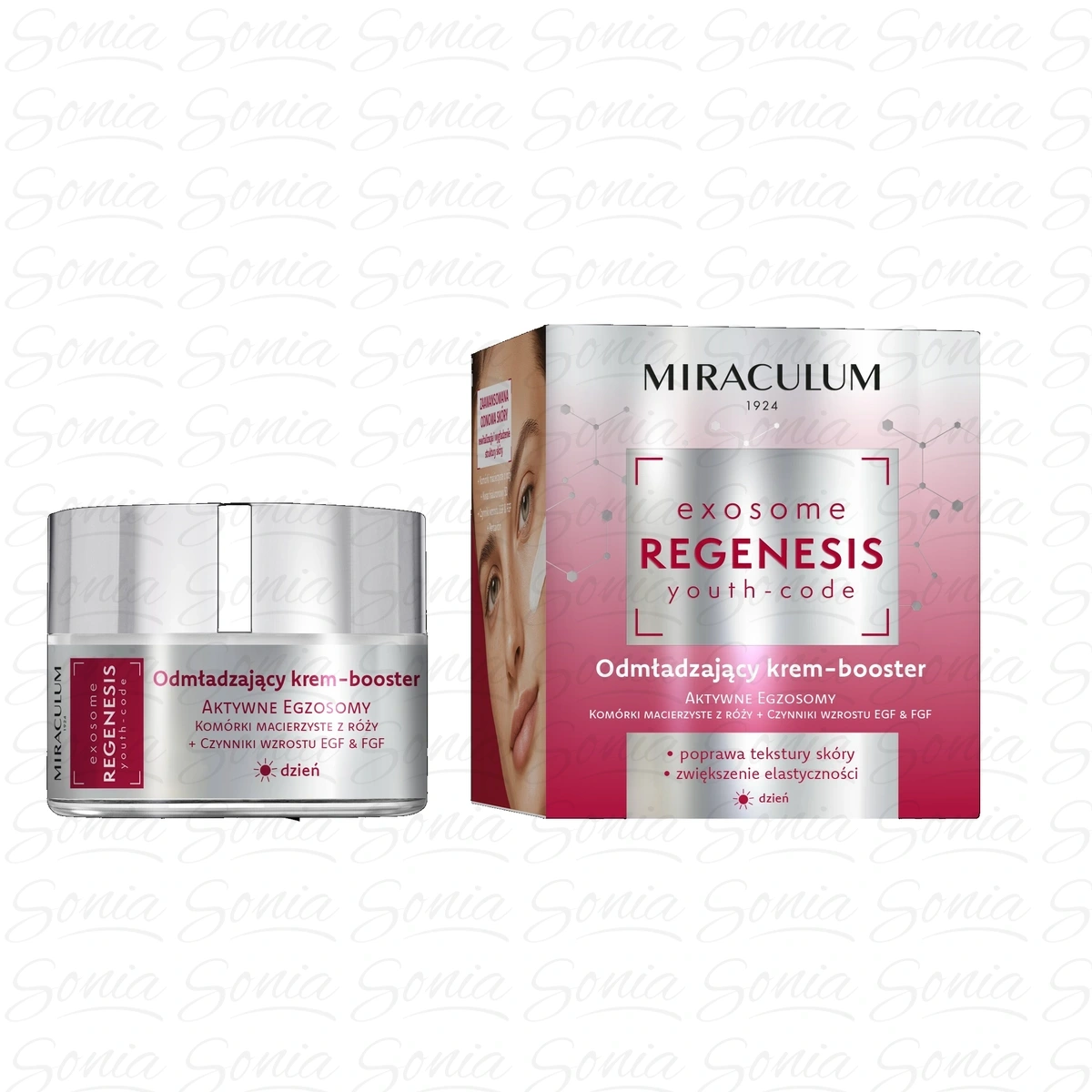 MIRACULUM Exosome Regenesis Youth-Code Odmładzający krem-booster na dzień 50 ml