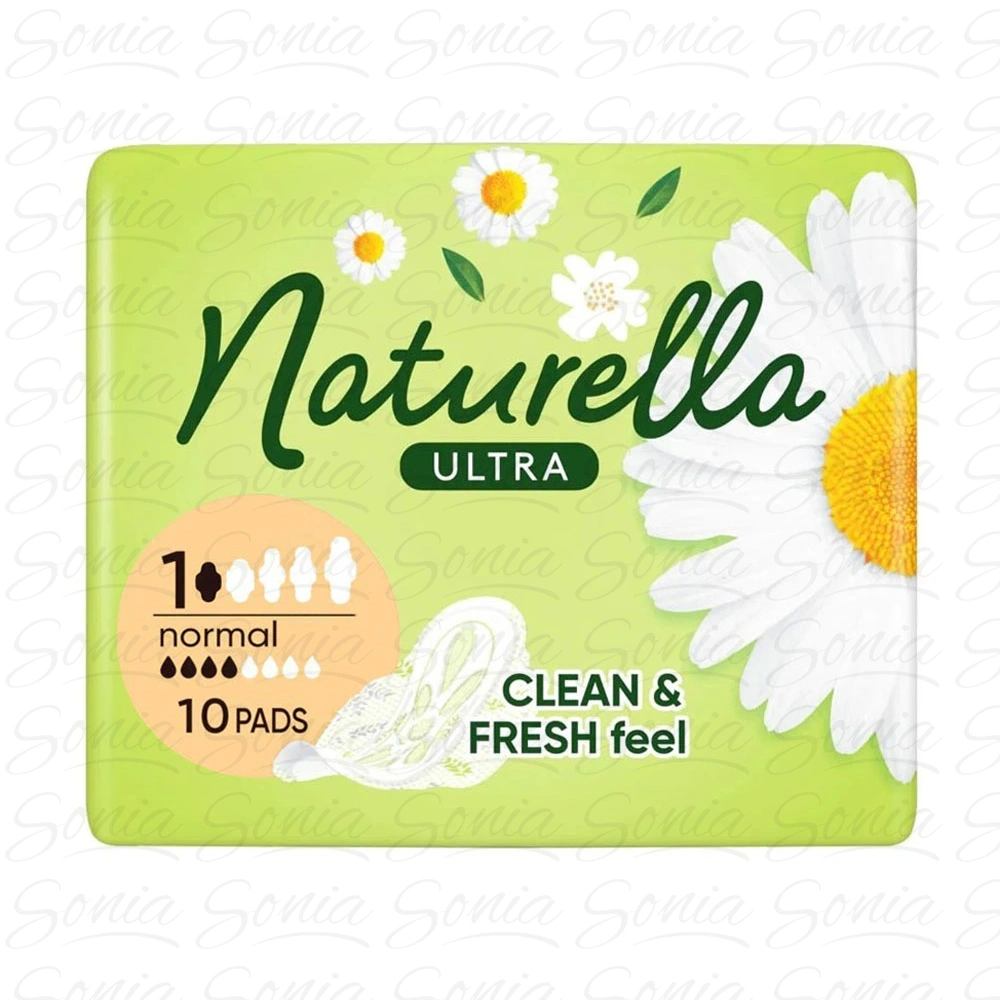 NATURELLA Ultra Podpaski ze skrzydełkami - Normal (rozmiar 1) 1 op. - 10 szt.