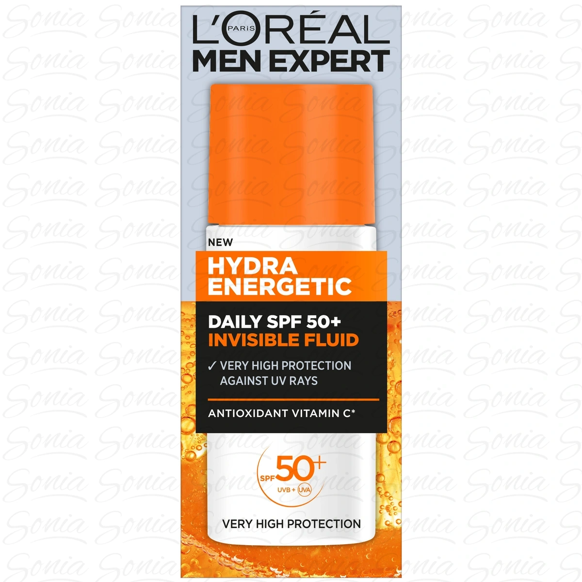 LOREAL Men Expert Hydra Energetic Energetyzujący Fluid do twarzy SPF50+  50 ml