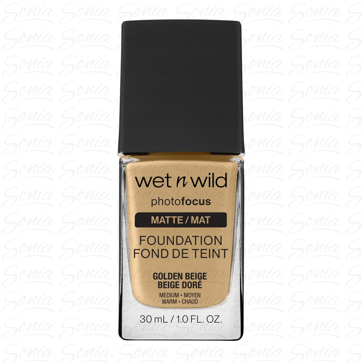 WET N WILD Photo Focus Podkład matujący Golden beige 30 ml