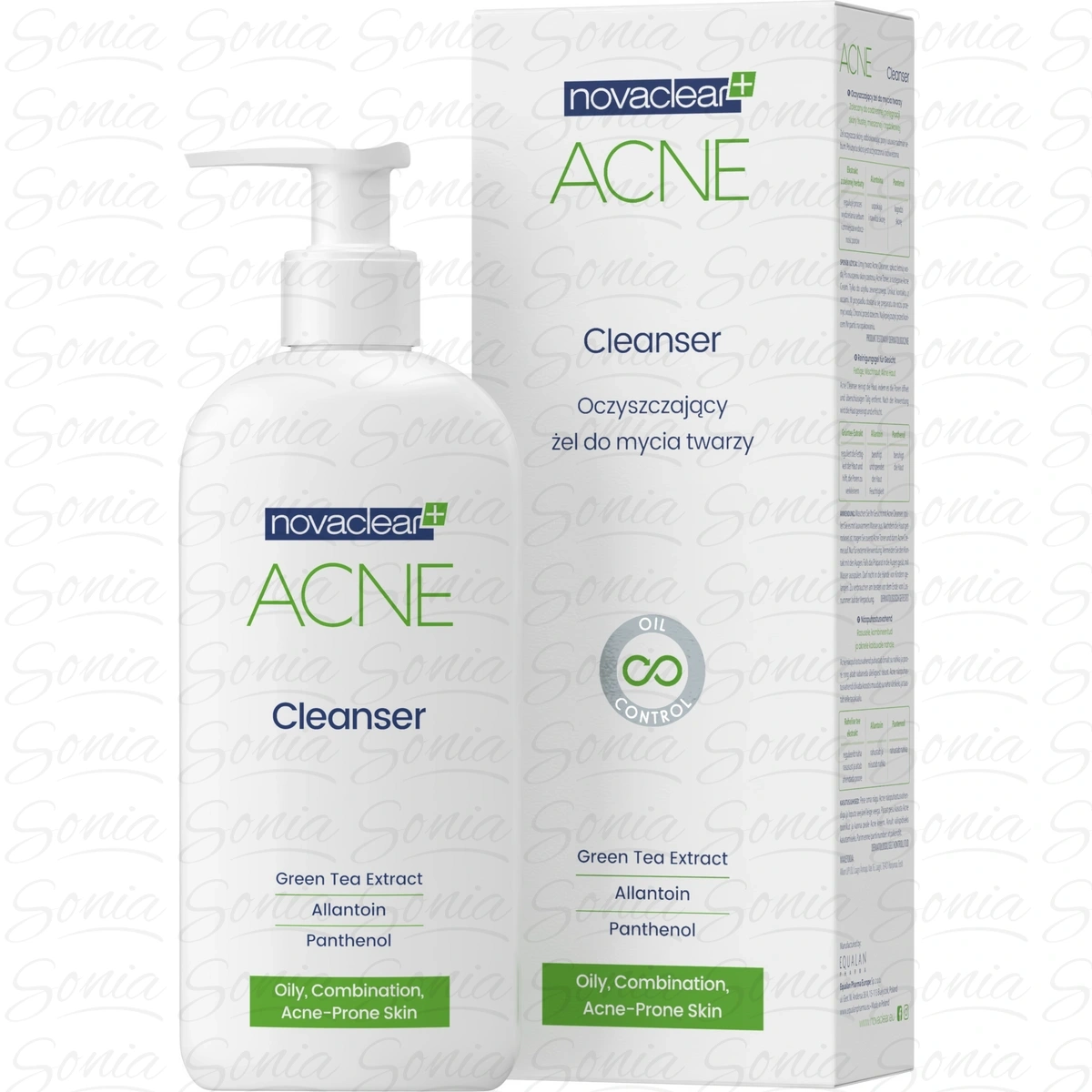NOVACLEAR Acne Oczyszczający żel do mycia twarzy 150 ml