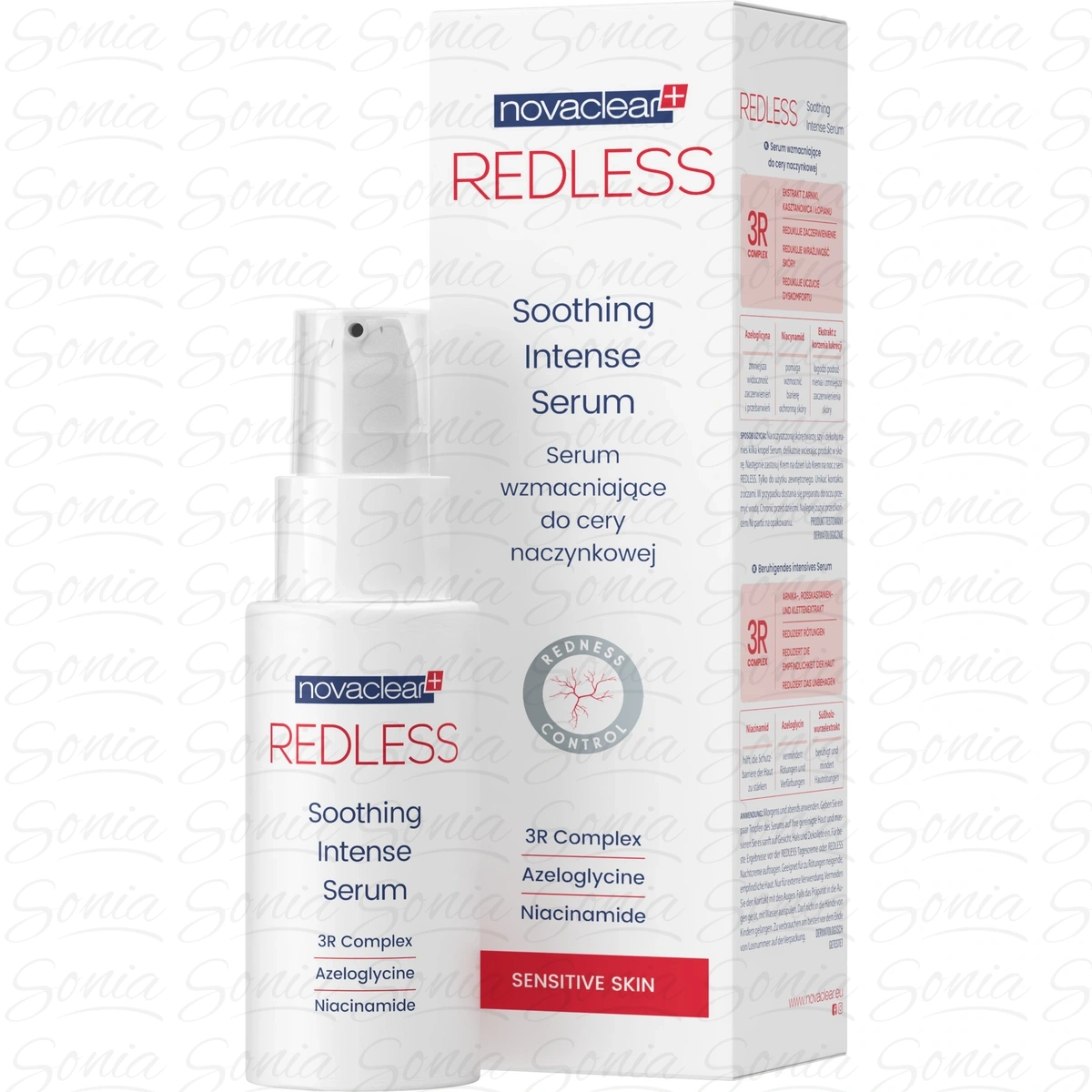 NOVACLEAR Redless Serum wzmacniające do cery naczynkowej 30 ml