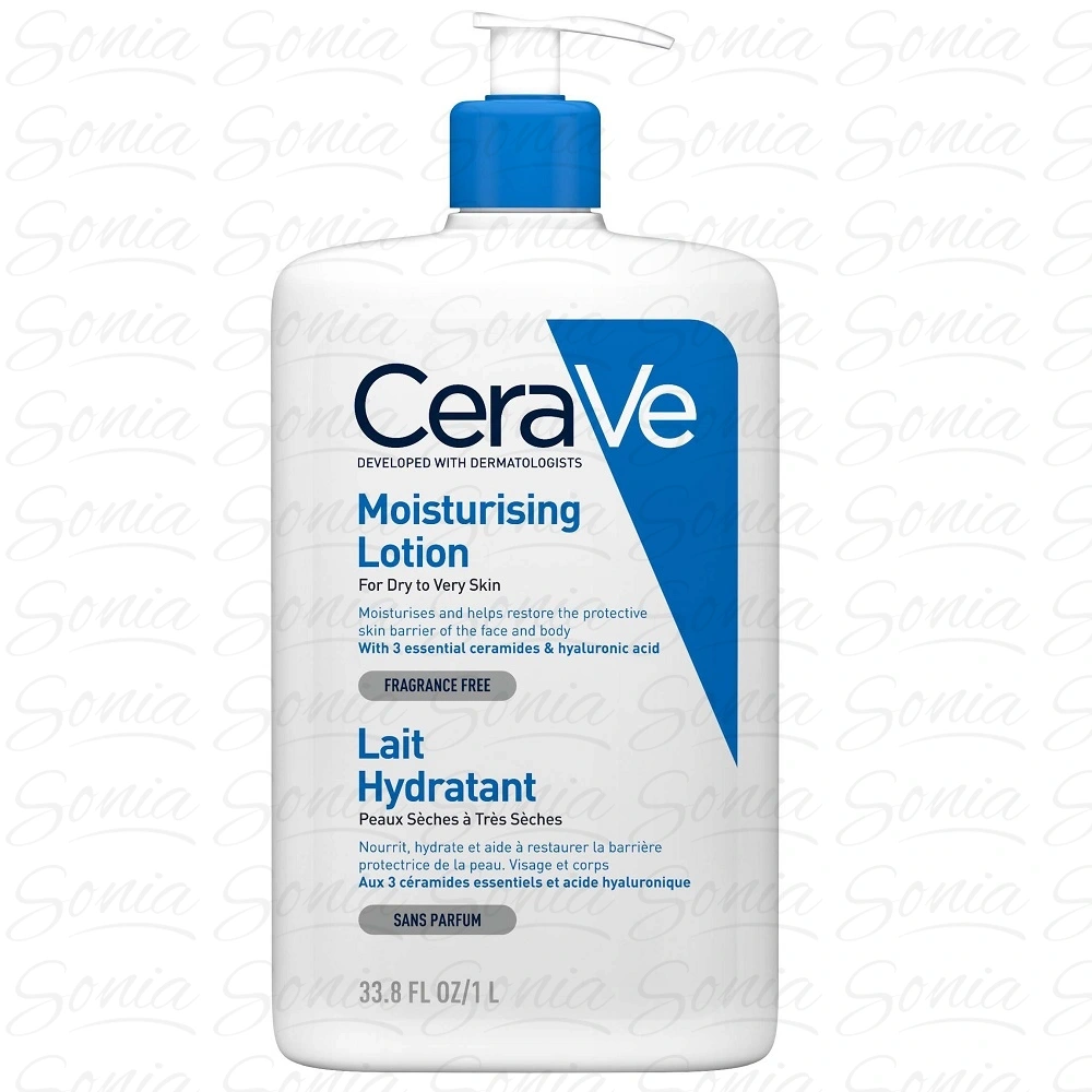 CERAVE Moisturising Lotion Nawilżająca emulsja do suchej i bardzo suchej skóry 1000 ml