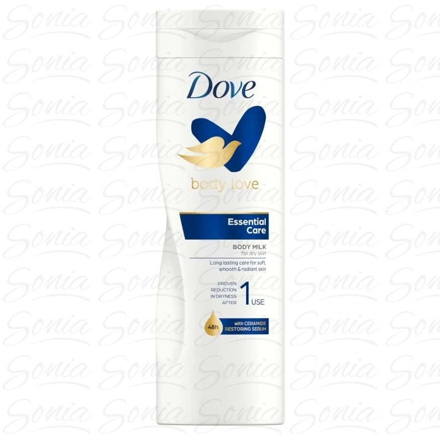 DOVE Essential Care Odżywczy balsam do ciała 400 ml