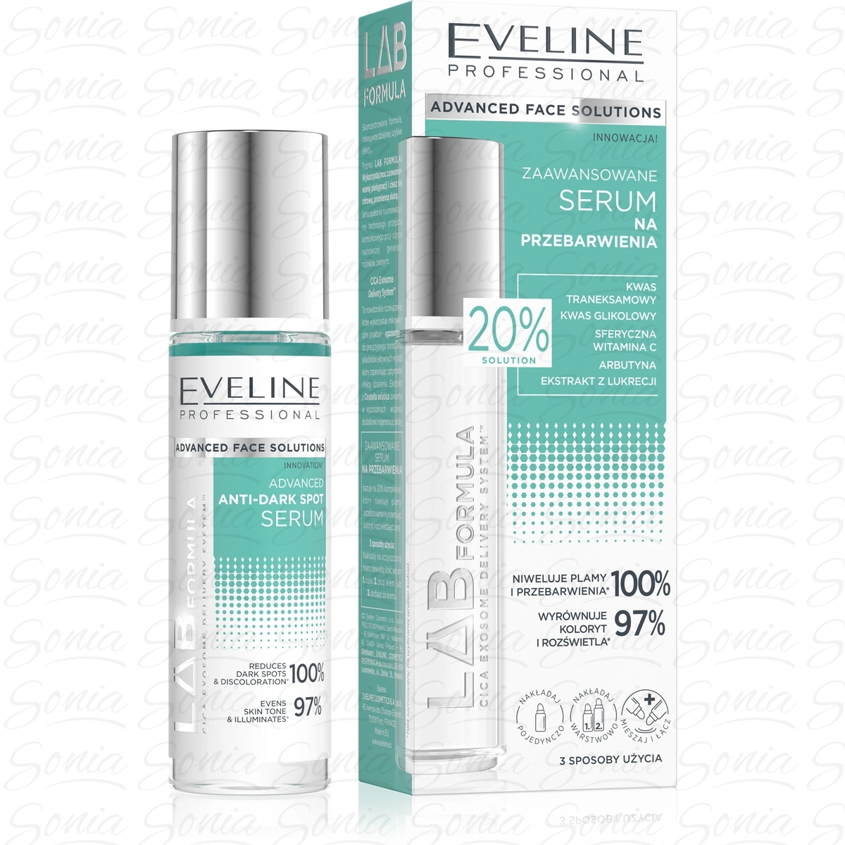 EVELINE Lab Formula Zaawansowane serum na przebarwienia 30 ml