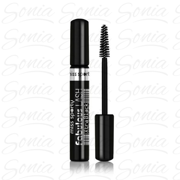 Miss Sporty Maskara do rzęs Fabulous Lash Xtra Black czarna 5012874283590
