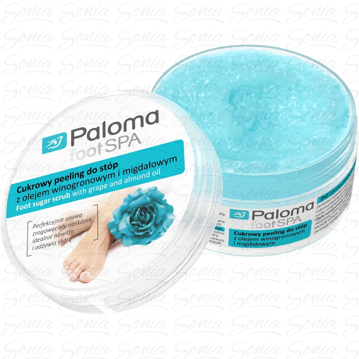Paloma Foot Spa Cukrowy peeling do stóp 5900793081321