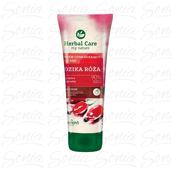 Farmona Herbal Care Różany krem odmładzający do rąk i paznokci 100ml 5900117099018