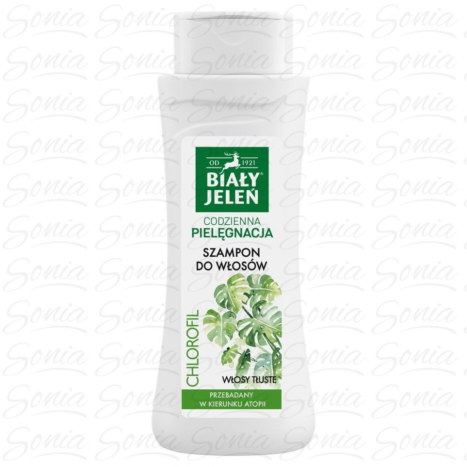 Biały Jeleń Szampon hipoalergiczny z chlorofilem 300ml 5900133006045