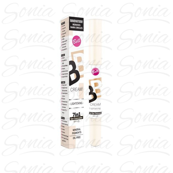 Bell Korektor po oczy rozświetlający BB Cream 7w1 nr 10  5ml 5901812091703