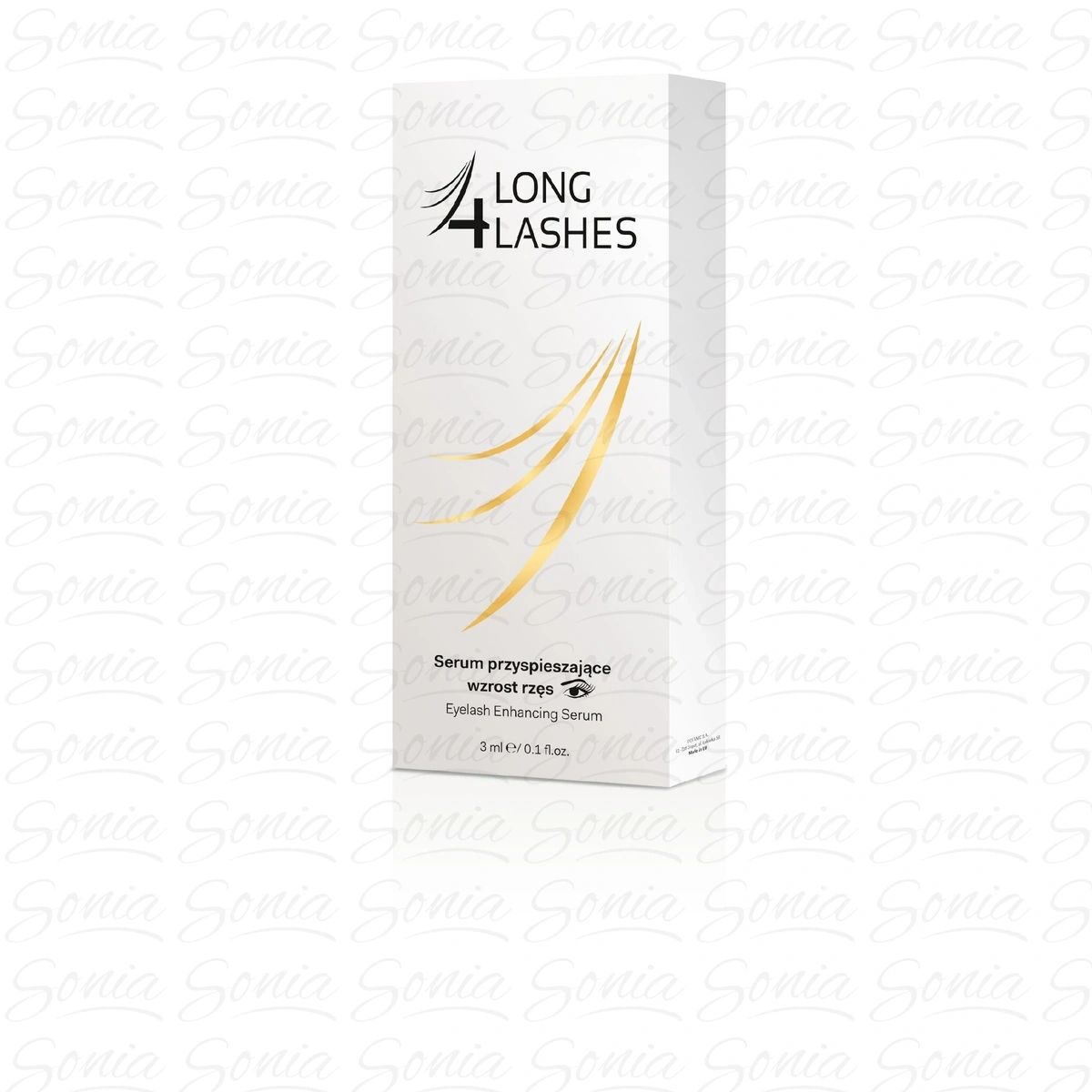 Long 4 Lashes Serum przyspieszające wzrost rzęs  3ml 5900116020419