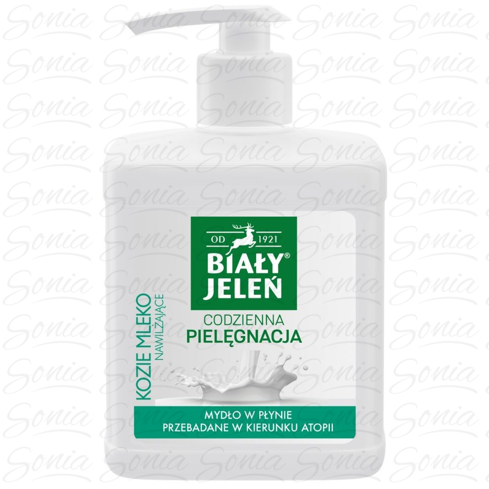 Biały Jeleń Codzienna Pielęgnacja Mydło w płynie Kozie Mleko 500ml 5900133012084