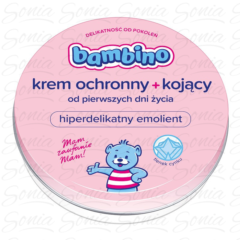 BAMBINO Krem Ochronny Kojący dla Dzieci i Niemowląt 150 ml 5900017361000