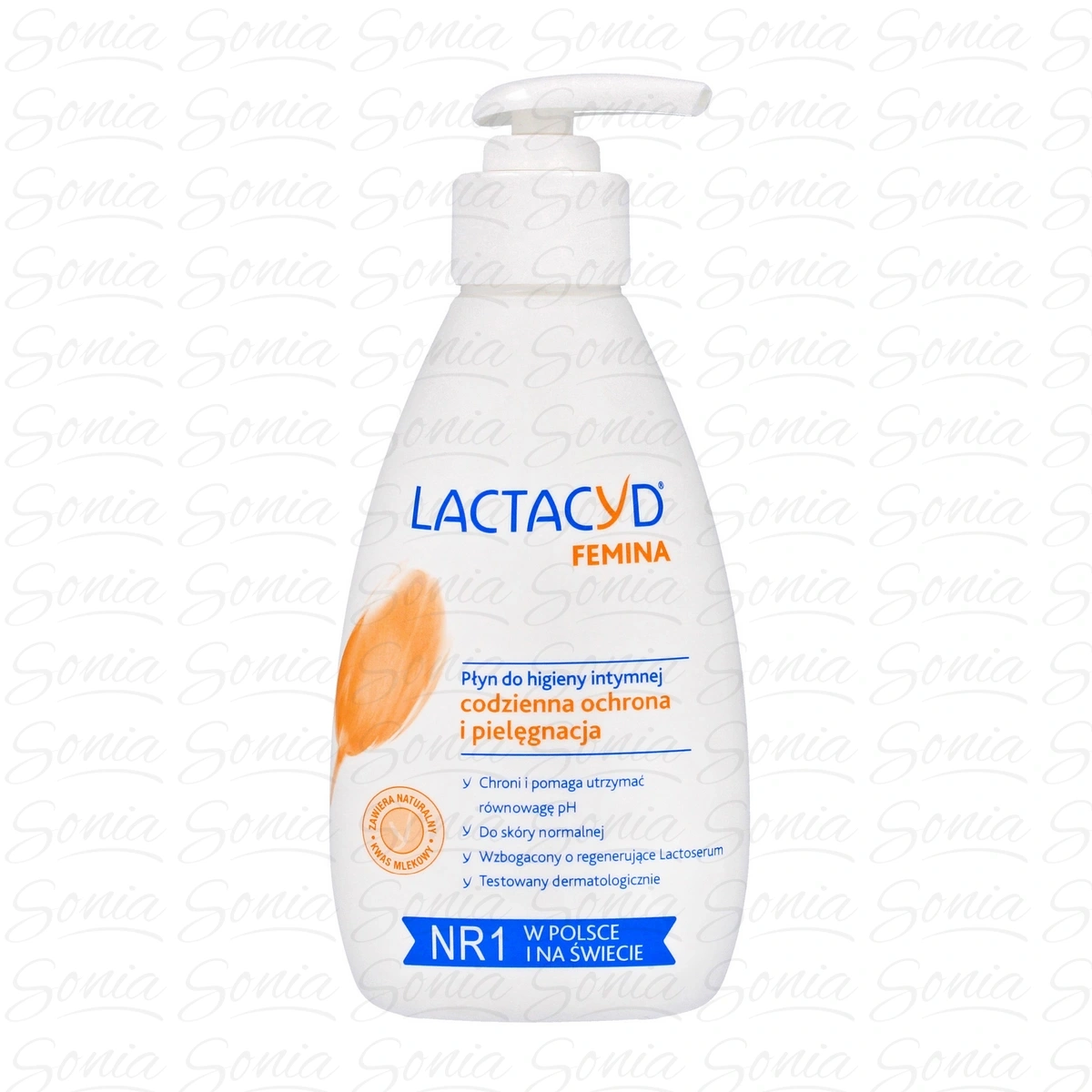 Lactacyd Femina Emulsja  do higieny intymnej - pompka 200ml 5391520942679