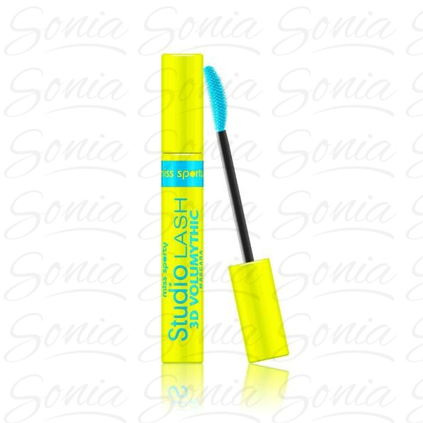Miss Sporty Maskara do rzęs Studio Lash 3D Volumythic czarna  8ml 3607340628344