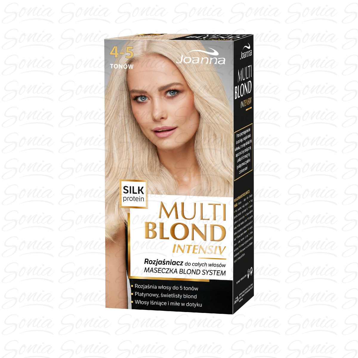 Joanna Multi Blond Intensiv Rozjaśniacz do całych włosów 4-5 tonów 5901018013639