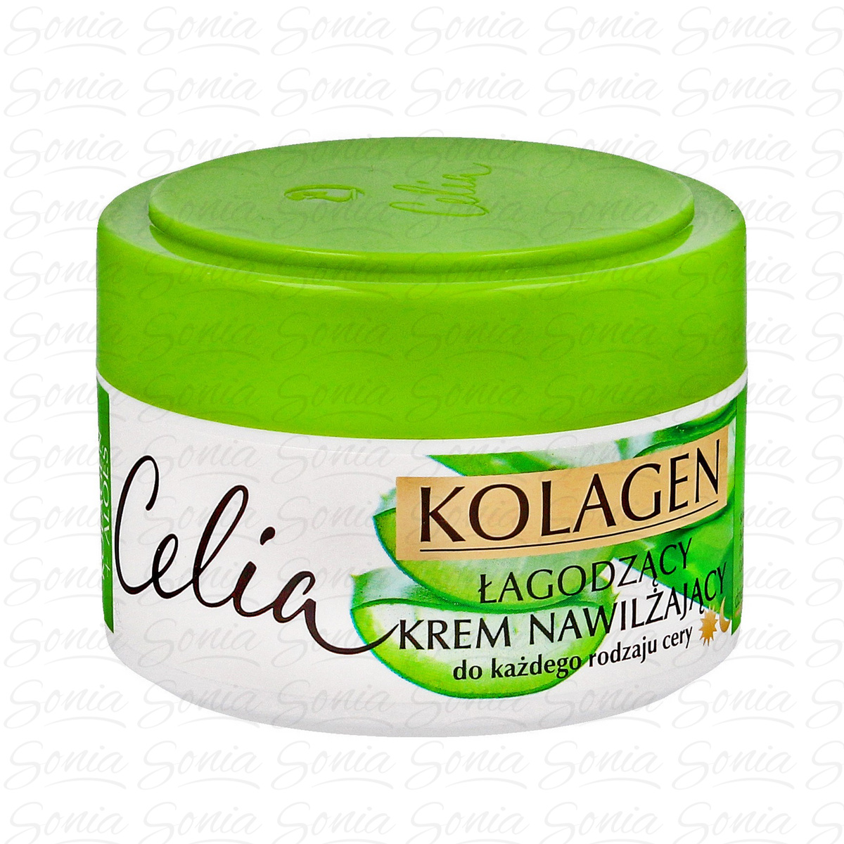 Celia Krem aloesowy z kolagenem łagodząco-nawilżający  50ml 5900525037985