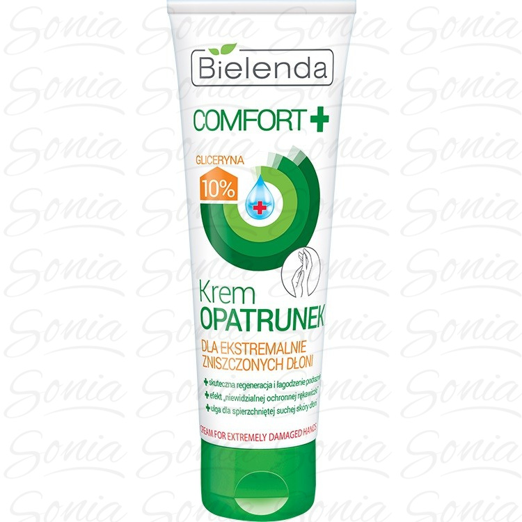 Bielenda Comfort + Krem-opatrunek do ekstremalnie zniszczonych dłoni  75ml 5902169019693