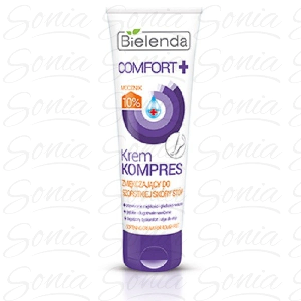 Bielenda Comfort + Krem-kompres zmiękczający do szorstkich stóp  100ml 5902169020132