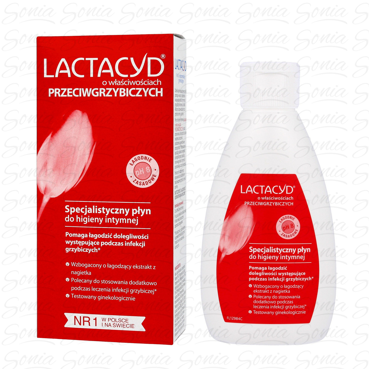 Lactacyd Płyn ginekologiczny do higieny intymnej przeciwgrzybiczy  200ml 5391520947377