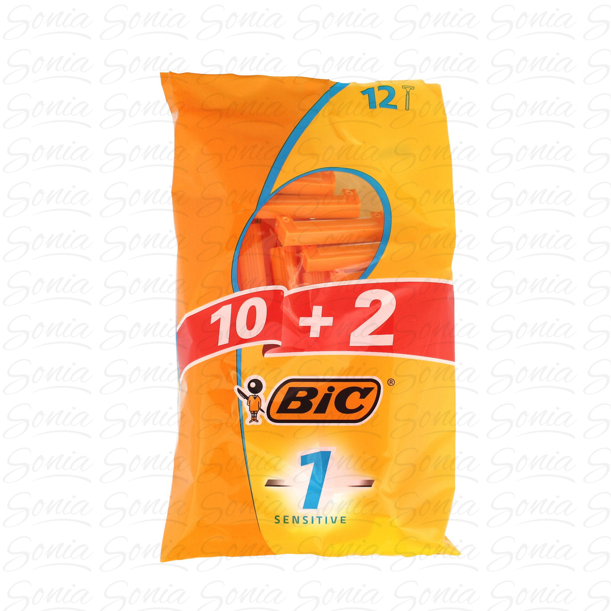 Bic Maszynka do golenia BIC 1 Sensitive 1op.-12szt 3086127500217