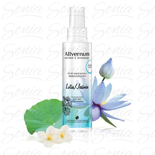 Allvernum Nature's Essences Mgiełka do ciała perfumowana Lotos & Jaśmin  125 ml 5901845530828