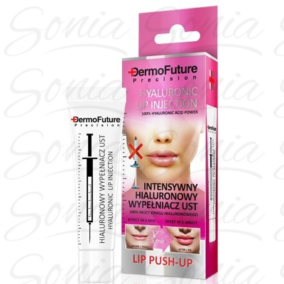 Dermofuture Precision Hialuronowy wypełniacz ust Lip Push Up  12ml 5901785002386