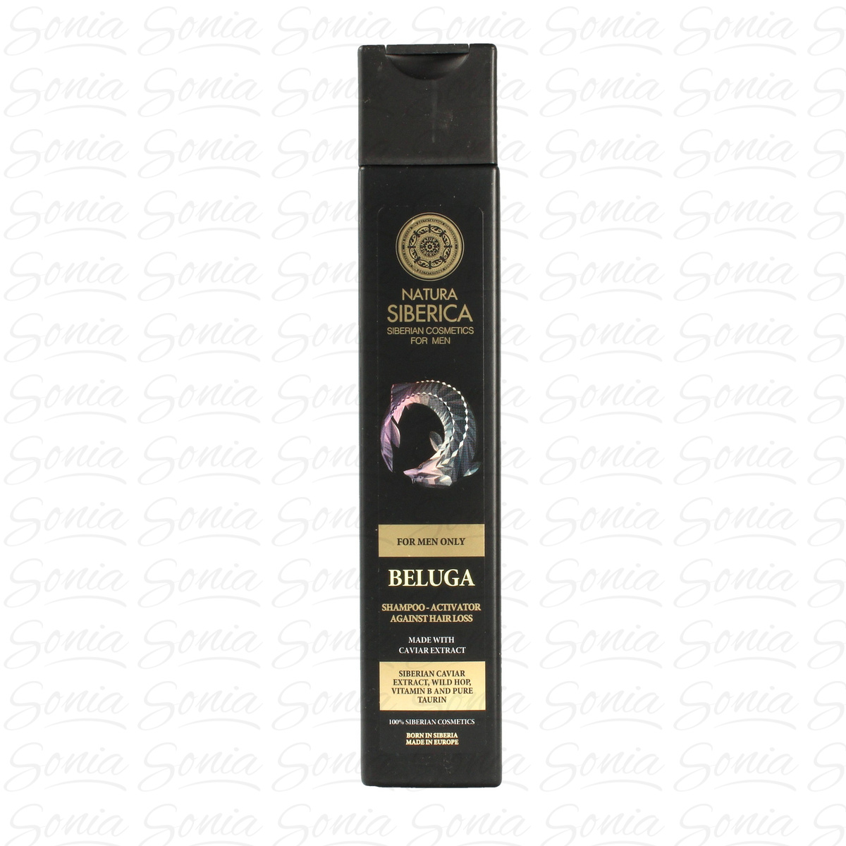 Natura Siberica Men Szampon aktywator wzrostu BELUGA 250 ml 4744183012950