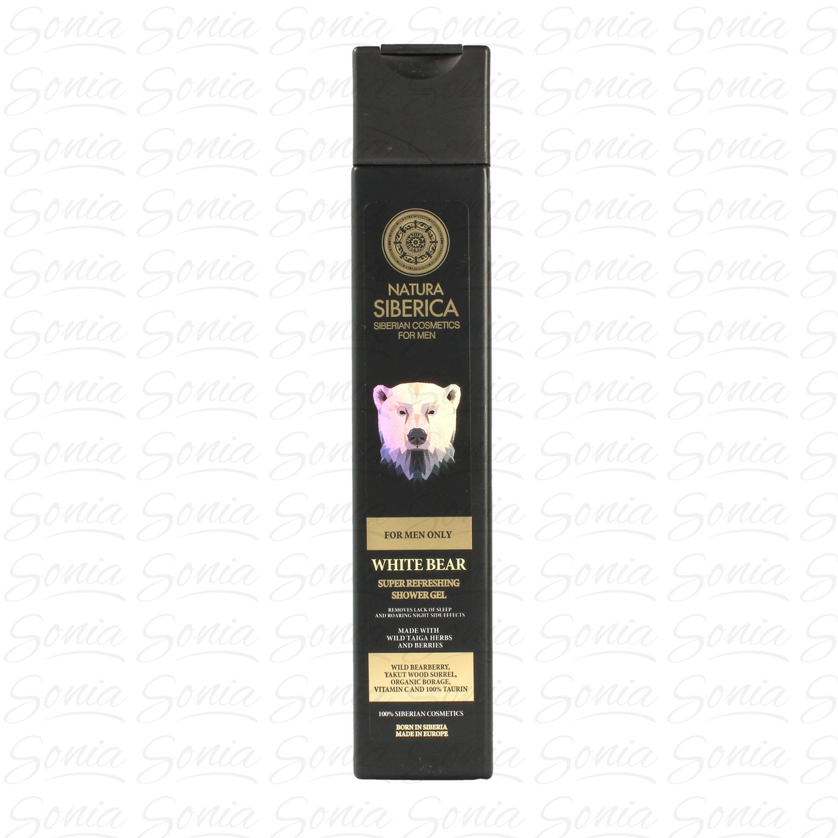Natura Siberica Men Żel pod prysznic Biały Niedźwiedź 250 ml 4744183012974