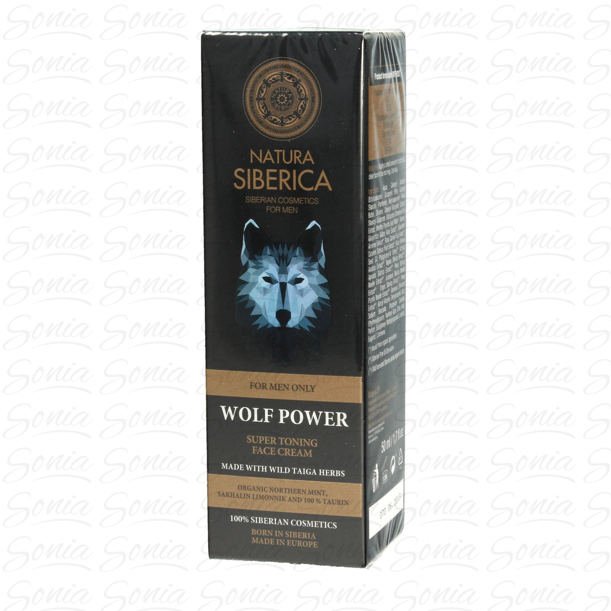 Natura Siberica Men Krem do twarzy Wolf Power Tonizujący 50ml 4744183013001