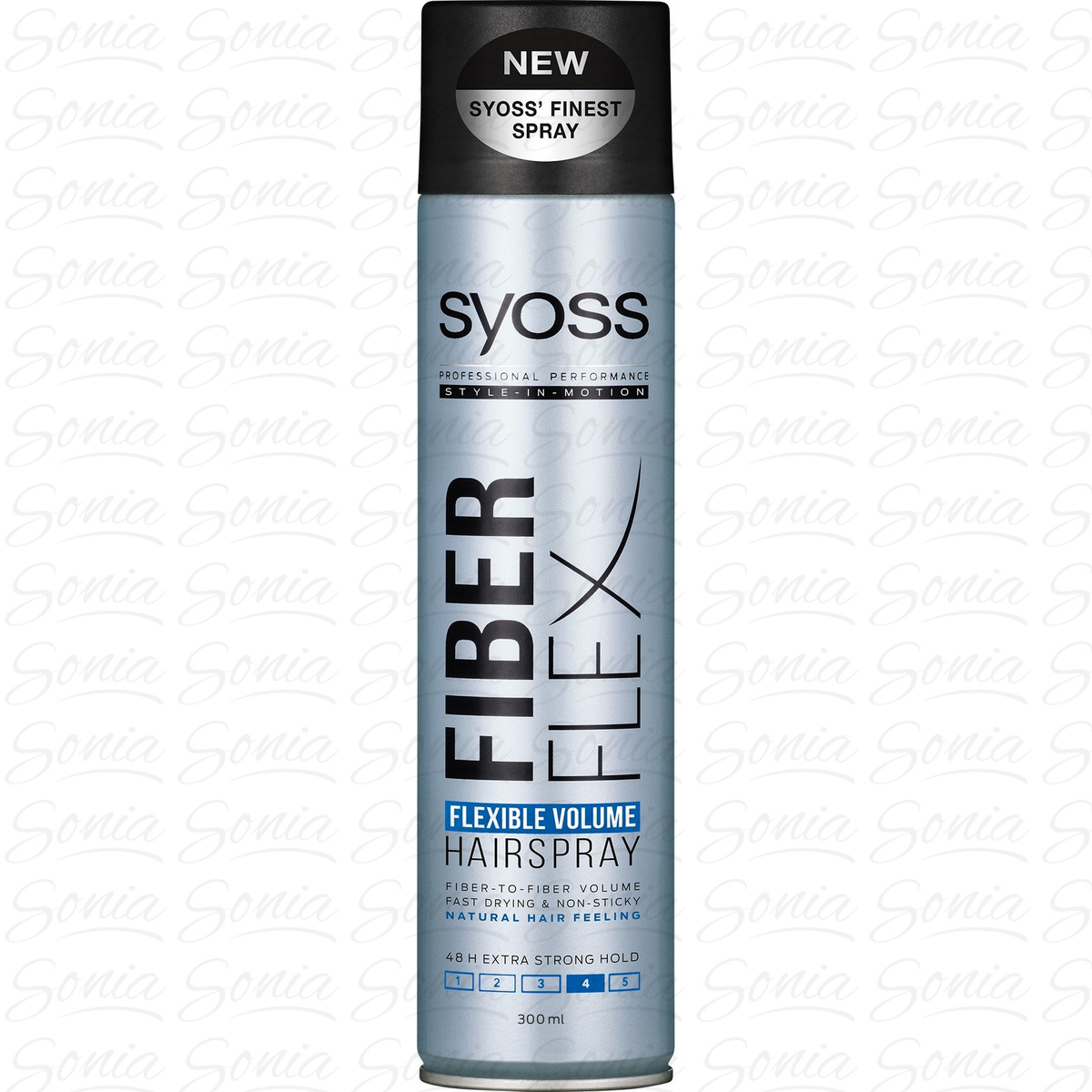 Schwarzkopf Syoss Fiber Flex Lakier do włosów extra mocny Flexible Volume  300ml 9000101047035
