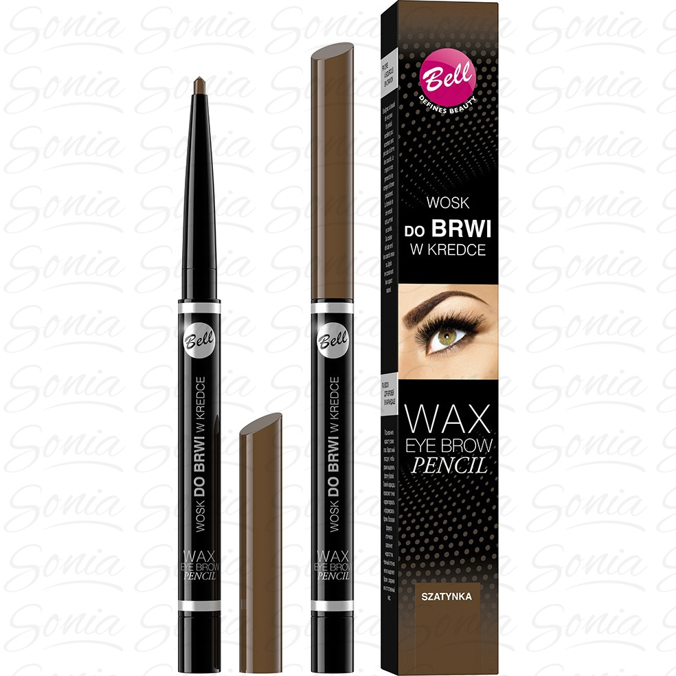 Bell Wax Wosk do brwi w kredce dla szatynek  1szt 5902082512912